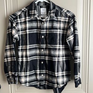 Gap Teen Button Down Casual Gender Neutral Size 8